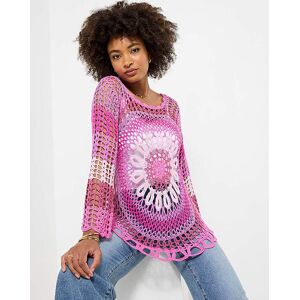 Joe Browns Crochet Jumper Pink Multi-Coloured S Female Joe Browns Crochet Jumper Pink Multi-Coloured S Female