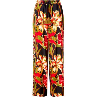 Joe Browns Jb Paloma Floral Wide Leg Trousers Black Multi 22 Female Joe Browns Jb Paloma Floral Wide Leg Trousers Black Multi 22 Female