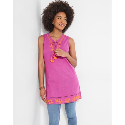 Joe Browns Boho Beauty Tunic Top Pink 16 Female Joe Browns Boho Beauty Tunic Top Pink 16 Female