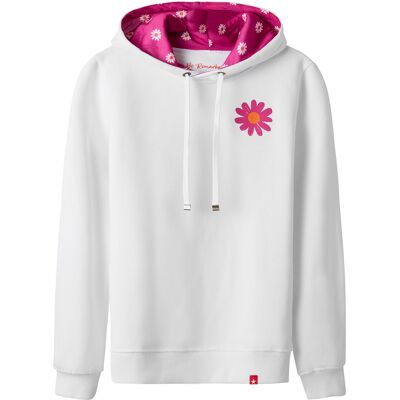 Joe Browns Jb Summer Bloom Graphic Hoodie White 10 Female Joe Browns Jb Summer Bloom Graphic Hoodie White 10 Female