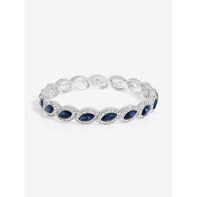 Jon Richard Navette Stretch Bracelet Blue Female Jon Richard Navette Stretch Bracelet Blue Female
