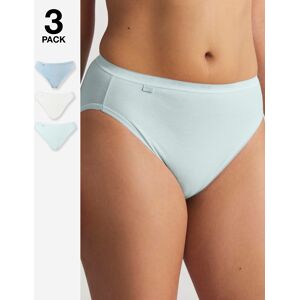 Sloggi 3pk Tai Hi Leg Knicker Mint Multi Mint Multi-Coloured 12 Female Sloggi 3pk Tai Hi Leg Knicker Mint Multi Mint Multi-Coloured 12 Female