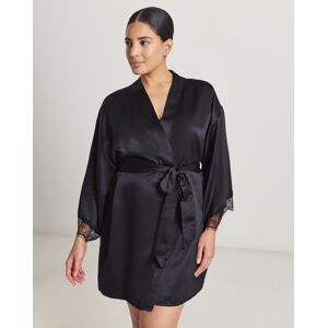 Ann Summers Cherryann Robe Black Xl Female Ann Summers Cherryann Robe Black Xl Female