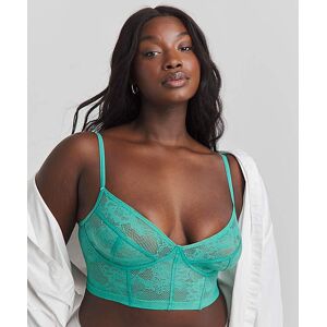 Triumph Smart Deco Longline Bra Topaz Size One Female Triumph Smart Deco Longline Bra Topaz Size One Female