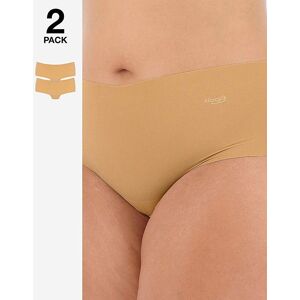 Sloggi Zero 2pk Microfibre Shorts Cognac M Female Sloggi Zero 2pk Microfibre Shorts Cognac M Female