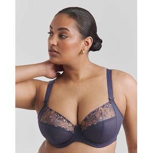 Elomi Charley Plunge Wired Bra Grey Storm Grey 40dd Female Elomi Charley Plunge Wired Bra Grey Storm Grey 40dd Female