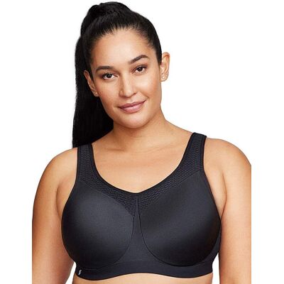 Glamorise 9066 Sport Bra Black 38dd Female Glamorise 9066 Sport Bra Black 38dd Female