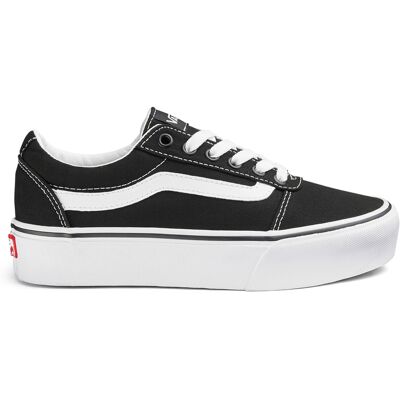 Vans Ward Platform Womens Trainers Black 4 Female Vans Ward Platform Womens Trainers Black 4 Female