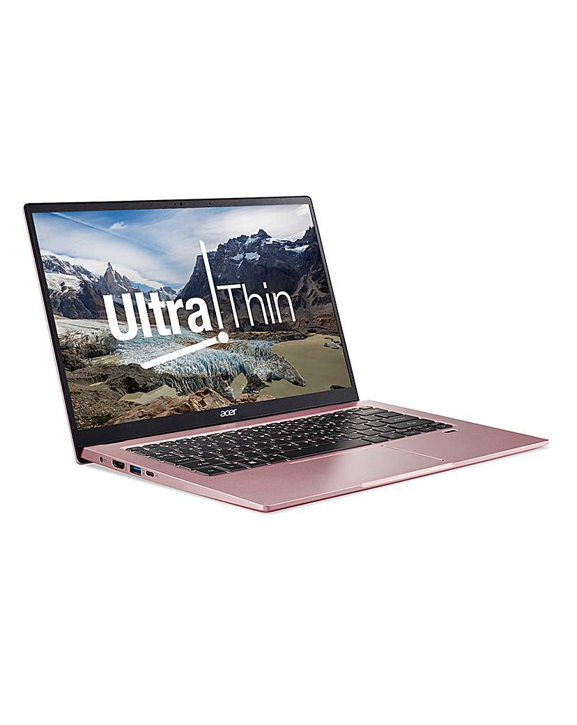 Acer Swift 1 SF114-33 N6000 Notebook  - Pink