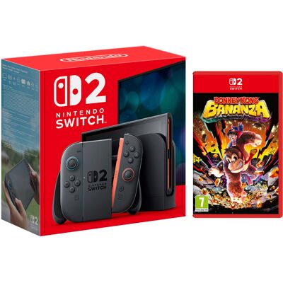 Nintendo Switch 2 Console + Donkey Kong Bananza Female Nintendo Switch 2 Console + Donkey Kong Bananza Female