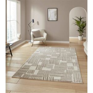 Catherine Lansfield Blocks Abstract Rug Natural 120x170 Female Catherine Lansfield Blocks Abstract Rug Natural 120x170 Female