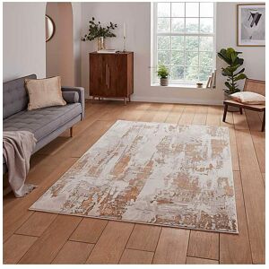 Think Rugs Apollo Modern Abstract Rug Grey/bronze 160x230 Female Think Rugs Apollo Modern Abstract Rug Grey/bronze 160x230 Female