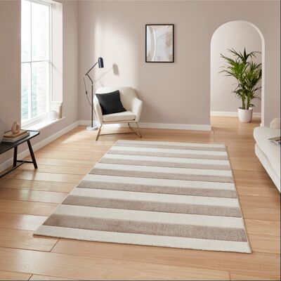 Catherine Lansfield Cove Stripe Modern Linear Rug - Rug Catherine Lansfield Cove Stripe Modern Linear Rug - Rug