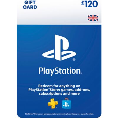 PlayStation Store Gift Card - #120 PlayStation Store Gift Card - #120