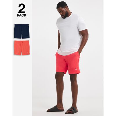Jack & Jones Maui Swim Trunk 2 Pack Navy/Coral 54 male Jack & Jones Maui Swim Trunk 2 Pack Navy/Coral 54 male
