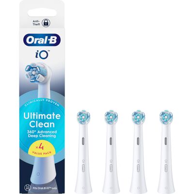 Oral B Oral-B iO White Refill heads 4 Pack White Oral B Oral-B iO White Refill heads 4 Pack White