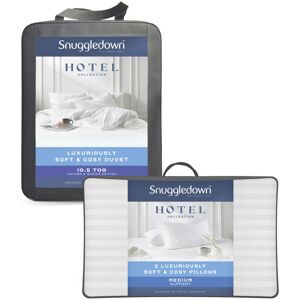 Snuggledown Duvet+2 Medium Pillows White KING Snuggledown Duvet+2 Medium Pillows White KING