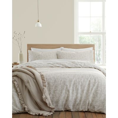 Bianca Shadow Leaves Duvet Cover Bedding Set Natural - Bedding Set Bianca Shadow Leaves Duvet Cover Bedding Set Natural - Bedding Set