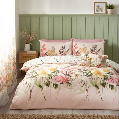 Catherine Lansfield Darcy Floral Reversible Duvet Cover Bedding Set - Bedding Catherine Lansfield Darcy Floral Reversible Duvet Cover Bedding Set - Bedding