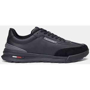 Tommy Hilfiger Leather Mix Retro Runner Black 42 Tommy Hilfiger Leather Mix Retro Runner Black 42