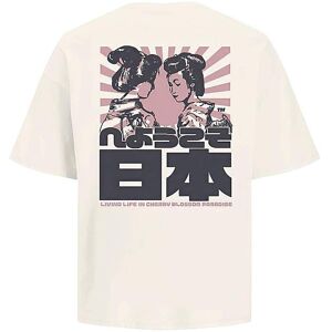 Jack & Jones Cherry Back Graphic T-Shirt OFF White 5XL(62) male Jack & Jones Cherry Back Graphic T-Shirt OFF White 5XL(62) male