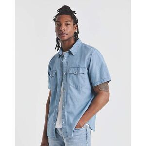 Levi's Relaxed Fit Western Shirt Light Blue S male Levi's Relaxed Fit Western Shirt Light Blue S male