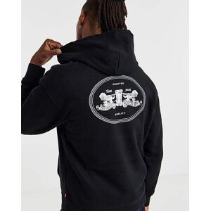 Levi's Relaxed Fit Back Graphic Hoodie Black S male Levi's Relaxed Fit Back Graphic Hoodie Black S male
