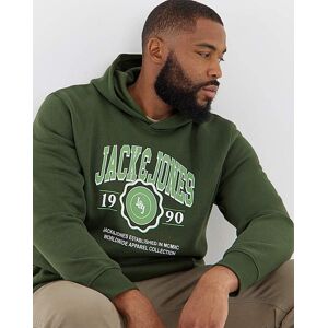 Jack & Jones Mako Sweat Hood - Sky Duffel BAG 5XL(62) male Jack & Jones Mako Sweat Hood - Sky Duffel BAG 5XL(62) male