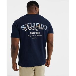 Jack & Jones Yuki T-Shirt - White SKY Captain 2XL(53) male Jack & Jones Yuki T-Shirt - White SKY Captain 2XL(53) male