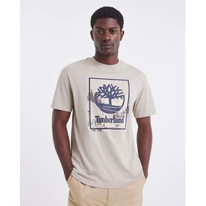 Timberland Tree Graphic T-Shirt Natural XL45/47 male Timberland Tree Graphic T-Shirt Natural XL45/47 male