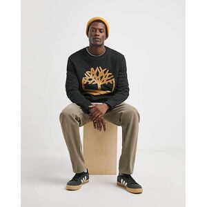 Timberland Tree Logo Sweatshirt Black L42/44 male Timberland Tree Logo Sweatshirt Black L42/44 male