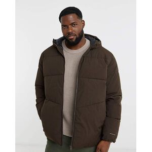 Jack & Jones Global Puffer Coat - Brown Brown 3XL(56) male Jack & Jones Global Puffer Coat - Brown Brown 3XL(56) male