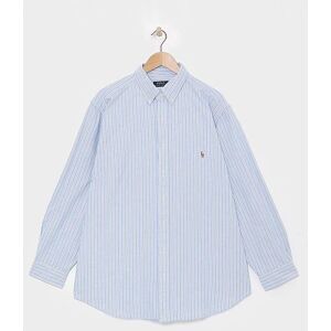 Polo Ralph Lauren Classic Oxford Shirt Blue Stripe 5XL male Polo Ralph Lauren Classic Oxford Shirt Blue Stripe 5XL male