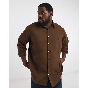 Polo Ralph Lauren Oxford Shirt - Brown Brown 1XL male Polo Ralph Lauren Oxford Shirt - Brown Brown 1XL male