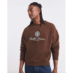 Polo Ralph Lauren Graphic Sweatshirt Brown 4XL male Polo Ralph Lauren Graphic Sweatshirt Brown 4XL male