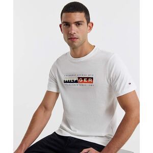 Tommy Hilfiger Block T-Shirt - White White XL31/32 male Tommy Hilfiger Block T-Shirt - White White XL31/32 male