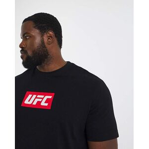 Jack & Jones UFC Logo T-Shirt - Black Black 4XL(59) male Jack & Jones UFC Logo T-Shirt - Black Black 4XL(59) male