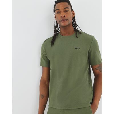 BOSS Waffle Lounge T-Shirt Green M male BOSS Waffle Lounge T-Shirt Green M male