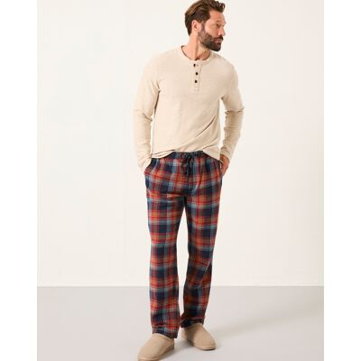 FatFace Lomond Check PJ Trouser - Blue Blue 4XL male FatFace Lomond Check PJ Trouser - Blue Blue 4XL male