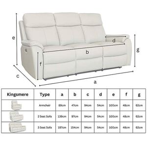 Aspire Kingsmere Power Recliner Armchair TAN Aspire Kingsmere Power Recliner Armchair TAN
