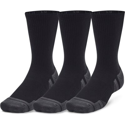 Under Armour Performance Tech 3pk Socks Black/Grey Medium male Under Armour Performance Tech 3pk Socks Black/Grey Medium male