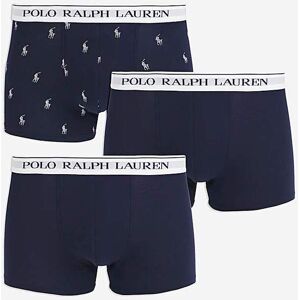 Polo Ralph Lauren 3pk Navy Multi Trunks Navy S male Polo Ralph Lauren 3pk Navy Multi Trunks Navy S male