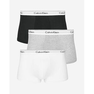Calvin Klein 3 Pack Modern Trunk Black/White/Grey XXL male