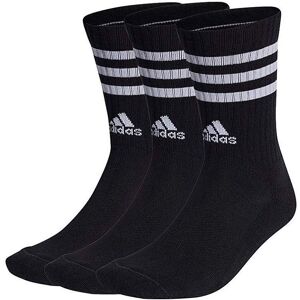 adidas Core 3 Pack Crew Socks Black/White 4/5-5/5 male adidas Core 3 Pack Crew Socks Black/White 4/5-5/5 male