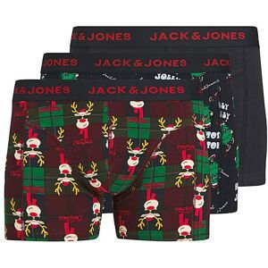 Jack & Jones Christmas Trunks 3 Pack Multi 1XL male Jack & Jones Christmas Trunks 3 Pack Multi 1XL male
