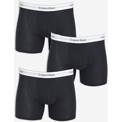 Calvin Klein 3 Pack Icon Boxer Brief Black XL male Calvin Klein 3 Pack Icon Boxer Brief Black XL male