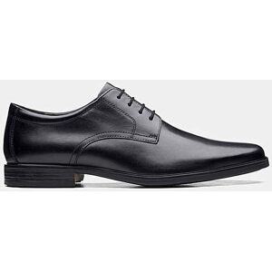 Clarks Howard Walk Leather Shoe - Black Black 11 Clarks Howard Walk Leather Shoe - Black Black 11