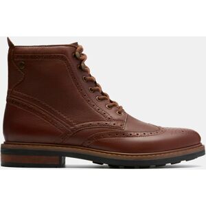 Clarks Newford Lacebt Mid Boots - Tan TAN 10 Clarks Newford Lacebt Mid Boots - Tan TAN 10
