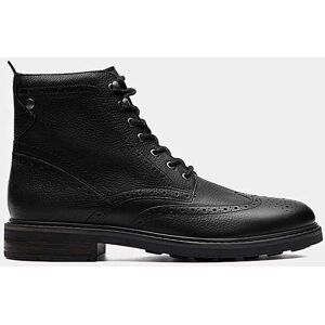 Clarks Newford Lace Boots - Black Black 9 Clarks Newford Lace Boots - Black Black 9