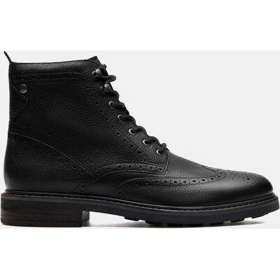Clarks Newford Lace Boots - Black Black 7 Clarks Newford Lace Boots - Black Black 7